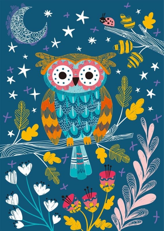 Duże Wydrapywanki Tajemniczy Ogród 15 szt. Scratch - Avenir