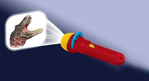 Projektor z Latarką Dinozaury - Brainstorm