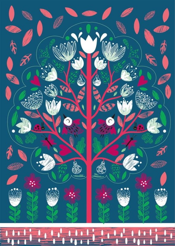 Duże Wydrapywanki Tajemniczy Ogród 15 szt. Scratch - Avenir