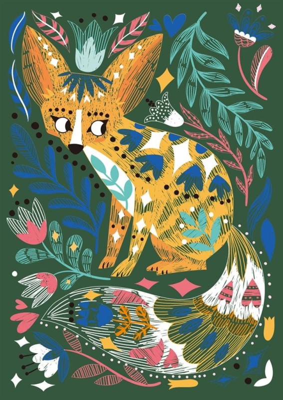 Duże Wydrapywanki Zwierzęta 15 szt. Scratch - Avenir