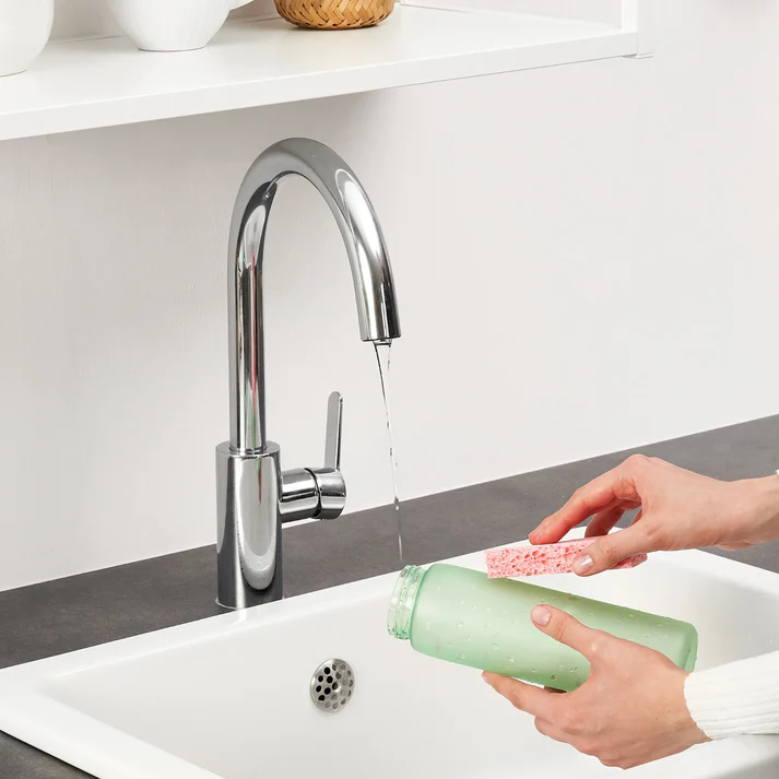 Bidon z Miarą Poziomu ION8 zielony 500 ml