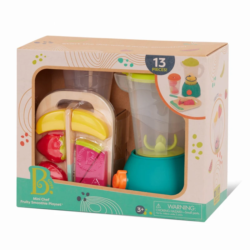 Blender z owocami do krojenia Fruity Smoothie Playset b.toys