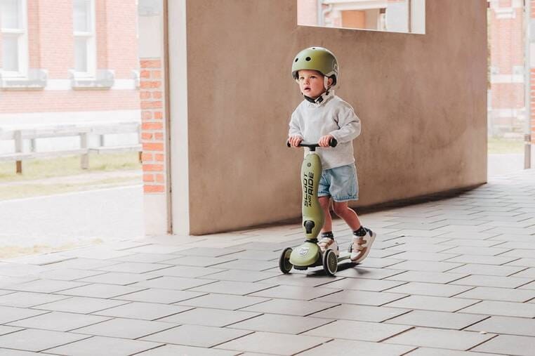 Hulajnoga Jeździk Highwaykick1 oliwkowa Olive Scoot & Ride