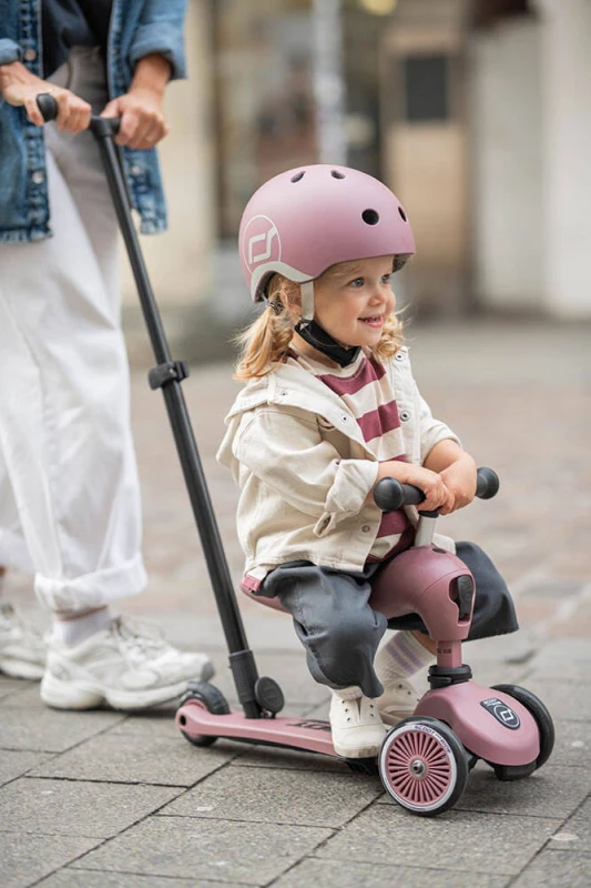 Kask na hulajnogę rower XXS-S dla dzieci 1-5 lat Wildberry  Scootandride