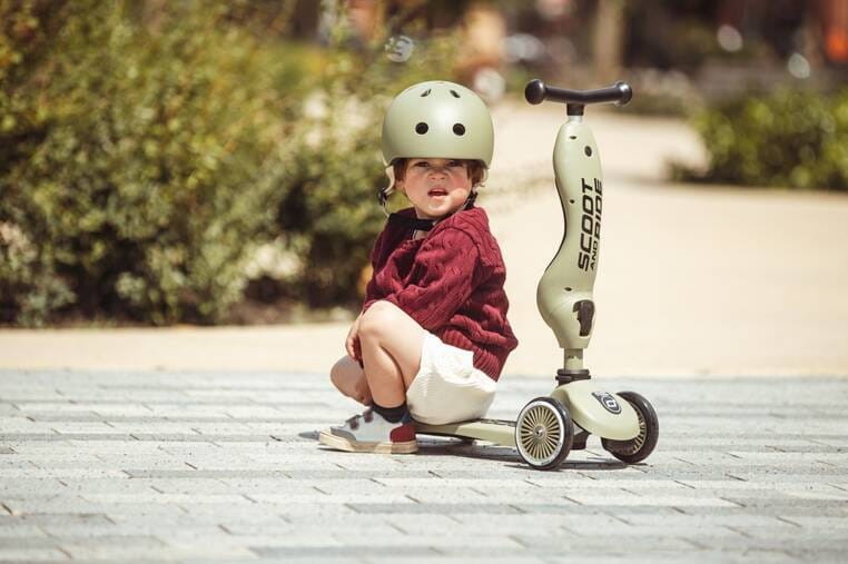 Hulajnoga Jeździk Highwaykick1 oliwkowa Olive Scoot & Ride