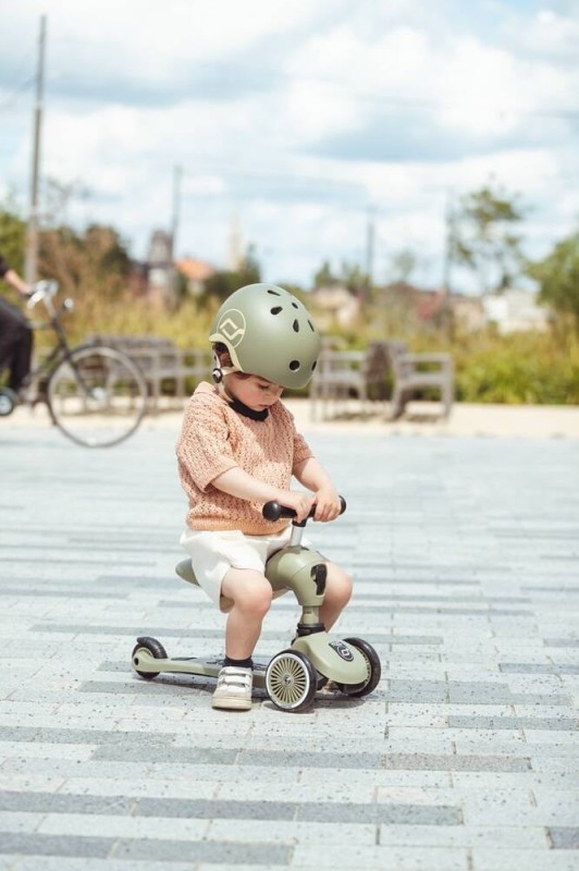 Hulajnoga Jeździk Highwaykick1 oliwkowa Olive Scoot & Ride