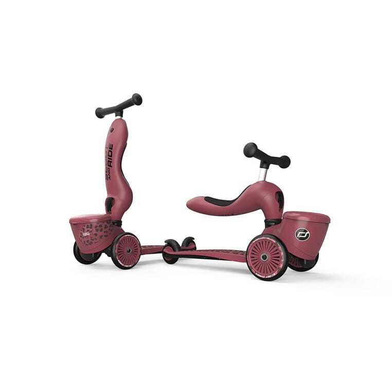 Hulajnoga Jeździk 2w1 ze schowkiem Highwaykick 1 Lifestyle Wildcat Scoot & Ride