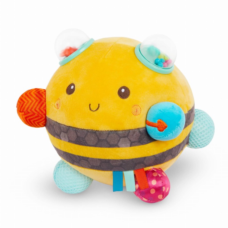 Brzęcząca Pszczółka Sensoryczna Fuzzy Buzzy Bee – b.toys