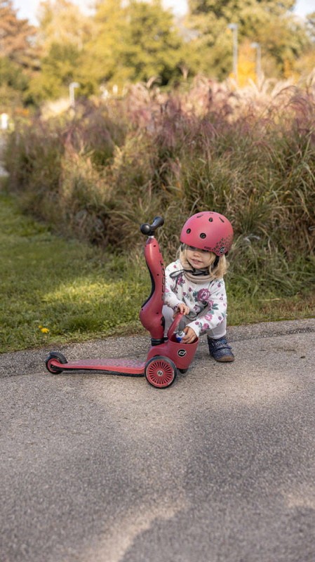Hulajnoga Jeździk 2w1 ze schowkiem Highwaykick 1 Lifestyle Wildcat Scoot & Ride