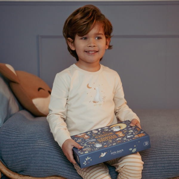 Projektor z bajkami dla dzieci Latarka błękit Little Dutch