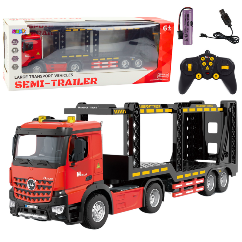 Laweta zdalnie sterowana duża 50 cm Lean