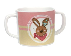 Kubek z Dwoma Uchwytami Różowy DubbiDuu - Sigikid