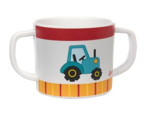 Kubek z Dwoma Uchwytami Traktor - Sigikid