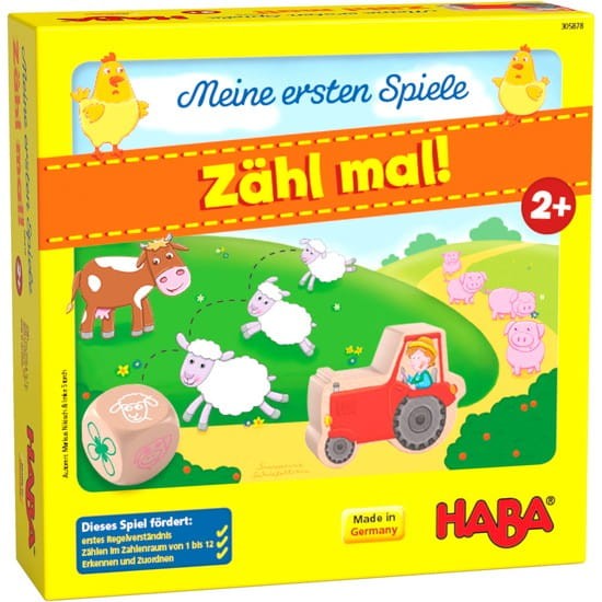 Liczenie na farmie Moja Pierwsza Gra - Haba