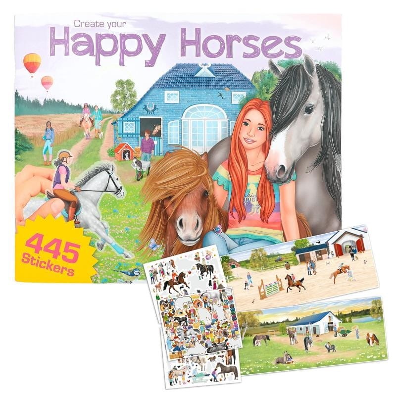Album z Naklejkami Konie Happy Horses - Miss Melody