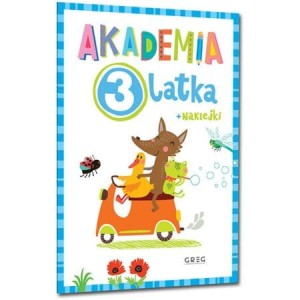 Akademia 3-latka Zabawy i Naklejki