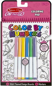 Kolorowanie po Numerach On the Go Girls - Melissa & Doug