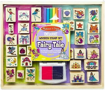 Stempelki z Tuszem i Pisakami Wróżki - Melissa & Doug