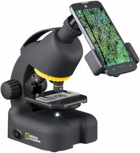 Mikroskop z Adapterem Smartphone NATIONAL GEOGRAPHIC - Bresser Junior