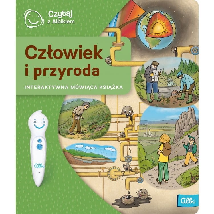 Książka Człowiek i przyroda - Czytaj z Albikiem