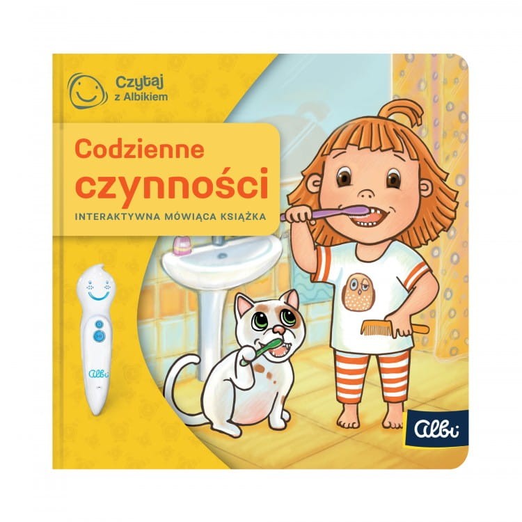 Mini książka Codzienne czynności - Czytaj z Albikiem
