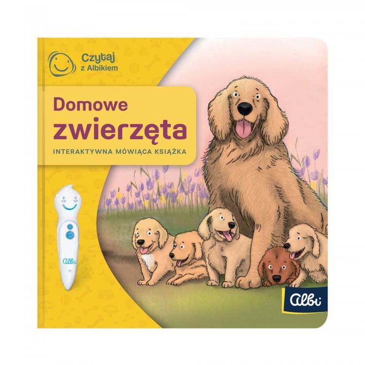 Mini książka Domowe zwierzęta - Czytaj z Albikiem