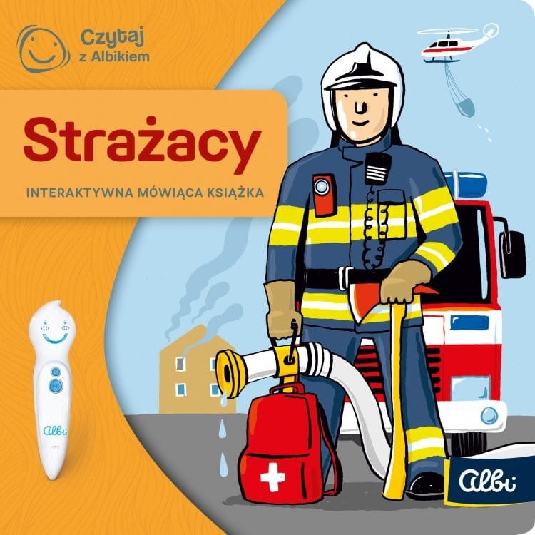 Mini książka zawody Strażacy - Czytaj z Albikiem