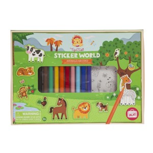 Naklejki z Pisakami Zwierzęta - Tiger Tribe