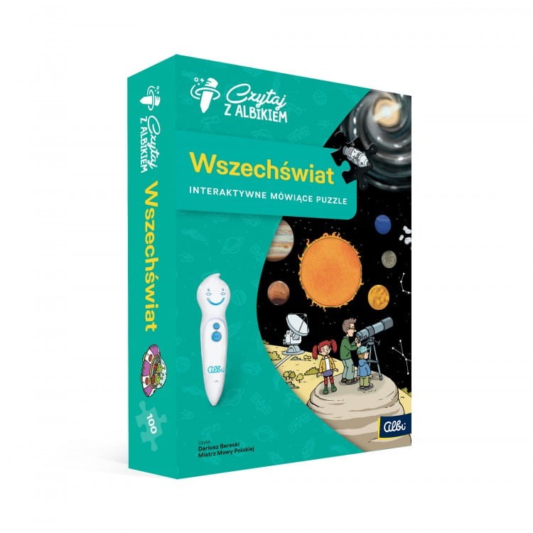 Puzzle 300 el Wszechświat - Czytaj z Albikiem