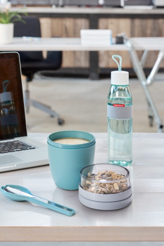 Podwójny Pojemnik na Jedzenie Green Lunchpot Ellipse - Mepal