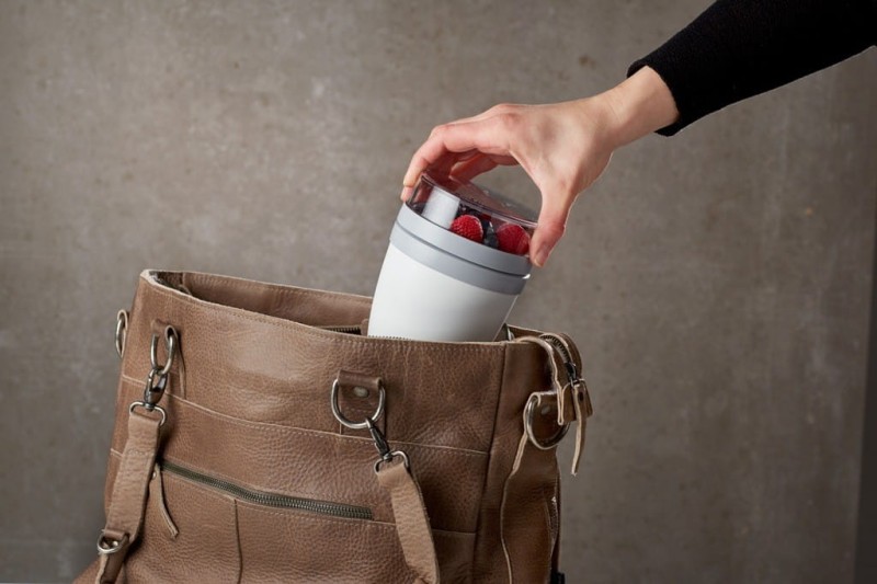 Podwójny Pojemnik na Jedzenie Green Lunchpot Ellipse - Mepal