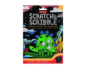 Kolorowe Wydparywanki 6 szt. Dinozaury - Ooly