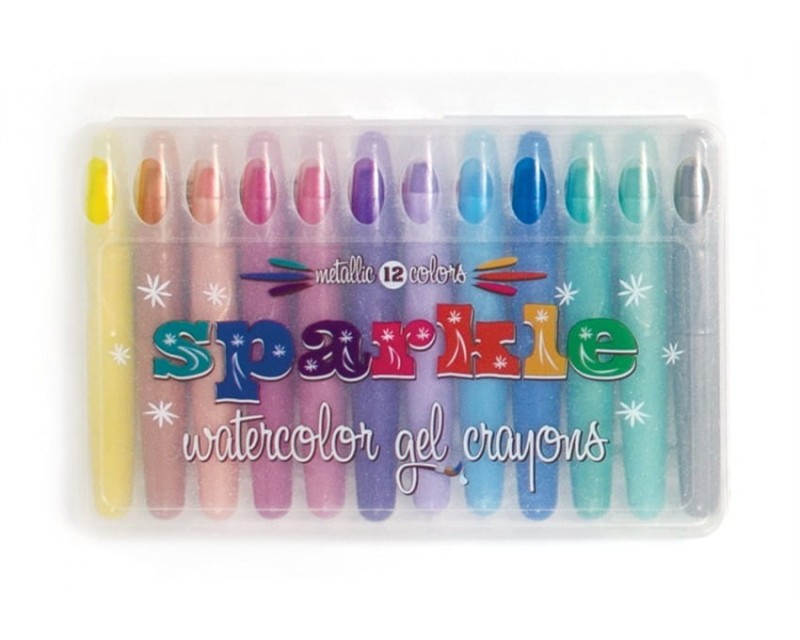 Kredki Wodne Żelowe Magic Sparkle 12 szt. - Ooly
