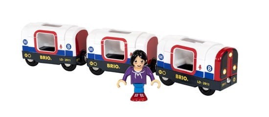 Pociąg Światło i Dźwięk Metro z Pasażerami 33867 - Brio