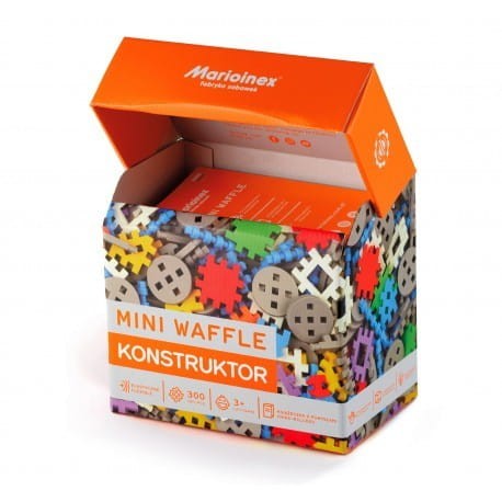 Mini waffle Konstruktor 300 Klocki Marioinex