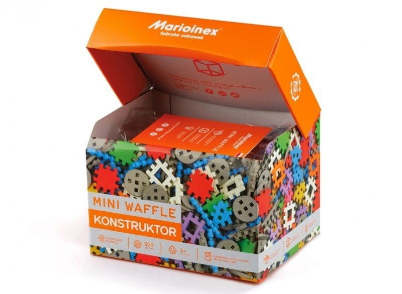 Mini waffle Konstruktor 500 Klocki Marioinex