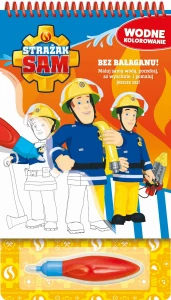 Strażak Sam. Wodna Kolorowanka z Pisakiem na Wodę