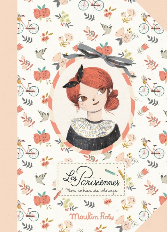 Kolorowanka Les Parisiennes  - Moulin Roty