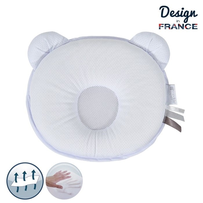 Poduszka z Pamięcią Kształtu P’tit Panda Air Biała - Candide