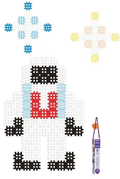 Klocki Micro Waffle 150 el. Astronauta Marioinex