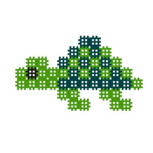 Klocki Micro Waffle 80 el. Żółw Marioinex