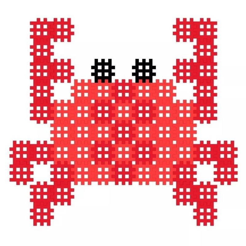 Micro Waffle 80 el. Krab - Klocki Marioinex