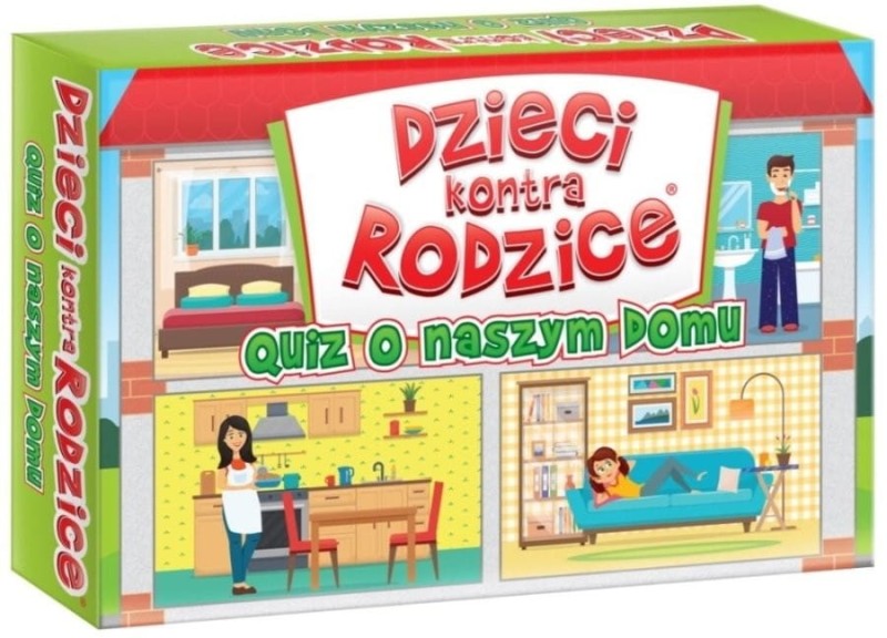 Dzieci kontra Rodzice - Quiz o naszym domu. Gra Rodzinna