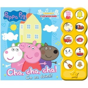 Świnka Peppa Zabawy z dźwiękami. Cha, cha, cha! Co za dzień!