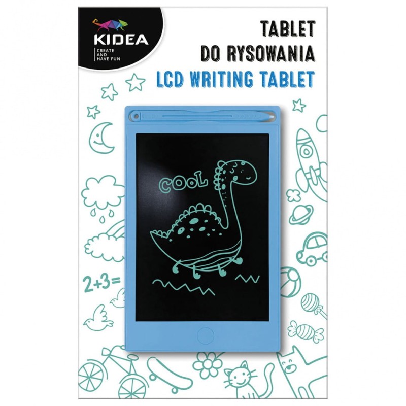 Tablet do rysowania LCD Znikopis Blue - Kidea