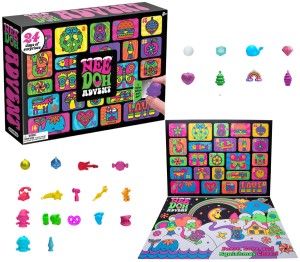 Kalendarz Adwentowy 24 mini zabawki NeeDoh Squishmas  2025 Schylling 