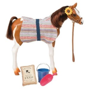 Konik źrebak 30 cm z akcesoriami Pinto Paso Fino - Our Generation