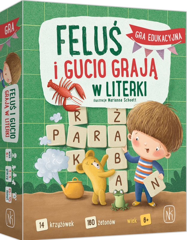 Feluś i Gucio grają w literki