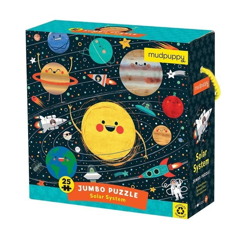 Puzzle Podłogowe Jumbo Układ Słoneczny 25 el. - Mudpuppy