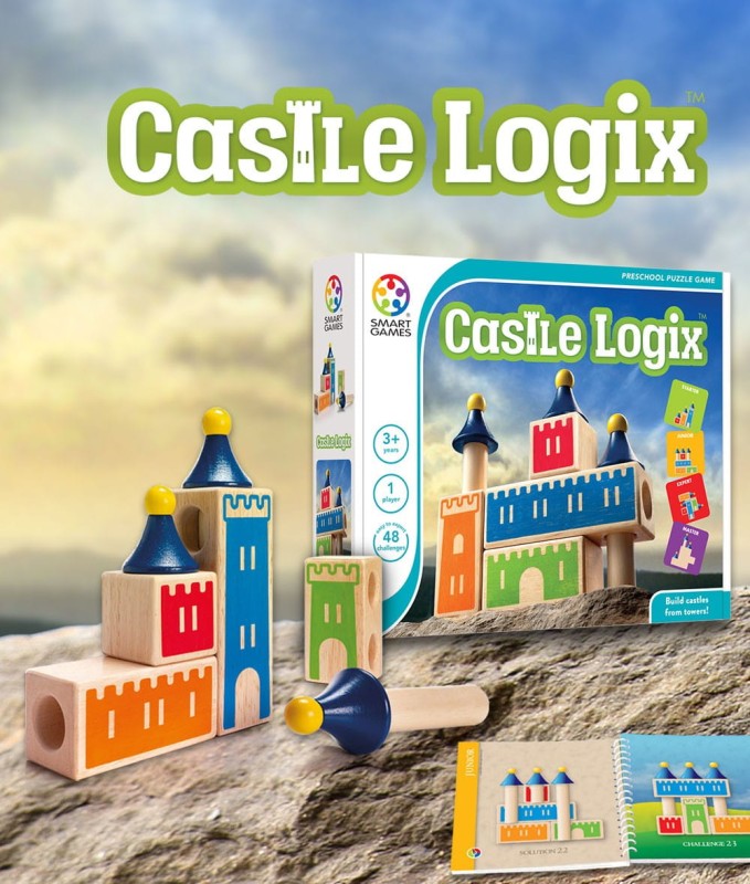 Gra logiczna dla dzieci 3+ Castle Logix - Smart Games